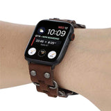 Lumberjack Apple Watch Leather Band The Ambiguous Otter