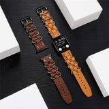 Lumberjack Apple Watch Leather Band The Ambiguous Otter