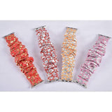 Lustrous Moon Apple Watch Scrunchie Band The Ambiguous Otter