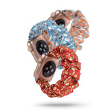 Lustrous Moon Apple Watch Scrunchie Band The Ambiguous Otter