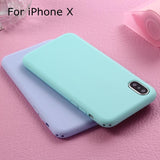 Macaron Frosted Silicone iPhone Case The Ambiguous Otter