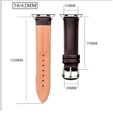 Maxen Apple Watch Genuine Leather Band The Ambiguous Otter