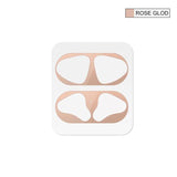 Metal Protective Dust Guard Sticker | AirPods Rose Gold The Ambiguous Otter