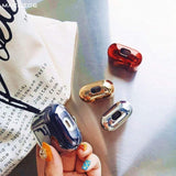 Metallic Coated Hard Shell AirPods Case The Ambiguous Otter