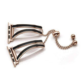 Middleton Apple Watch Bracelet Band Rose gold black / 40mm The Ambiguous Otter