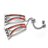 Middleton Apple Watch Bracelet Band Silver rose / 38mm The Ambiguous Otter