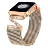 Milanese Loop Z Bling Apple Watch Band The Ambiguous Otter