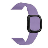 Modern Apple Watch Leather Loop Band Lilac | Black / 44mm | 42mm The Ambiguous Otter