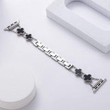 Montgomery Apple Watch Bracelet Band Silver | Black / 44mm The Ambiguous Otter