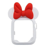 Mrs Bow Apple Watch Protective Case white red / 42mm series 5 4 The Ambiguous Otter