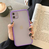 Otter Hybrid Matte Bumper iPhone Case T9 / For iPhone 11Pro The Ambiguous Otter