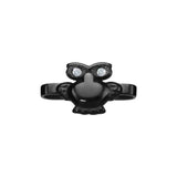 Otter's Apple Watch Polished Stainless Steel Ornament II Black Owl / 42/44MM The Ambiguous Otter