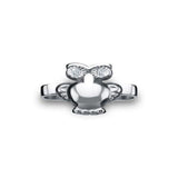 Otter's Apple Watch Polished Stainless Steel Ornament II Silver Owl / 42/44MM The Ambiguous Otter