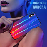 Otter's Aurora Tempered Glass iPhone Case The Ambiguous Otter