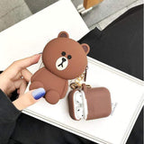 Paddington Village AirPods Case Brown Bear The Ambiguous Otter