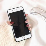 Painted Retro Eyes iPhone Case