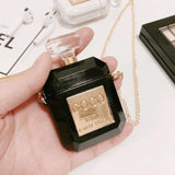 Perfume Bottle AirPods Case AirPods | Black + Chain The Ambiguous Otter