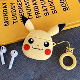 Pika Pika Pikachu Airpods Case Yellow Pika The Ambiguous Otter
