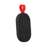 Portable Magnetic Apple Watch Wireless Charger Type 2 Black The Ambiguous Otter