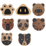 Premium Handmade Wooden Wireless Charging Pad | Animal Series The Ambiguous Otter