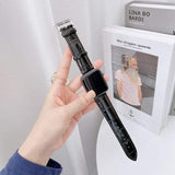 Qerzez Apple Watch Leather Band black / 42mm | 44mm The Ambiguous Otter