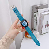 Qerzez Apple Watch Leather Band blue / 42mm | 44mm The Ambiguous Otter