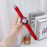 Qerzez Apple Watch Leather Band red / 42mm | 44mm The Ambiguous Otter