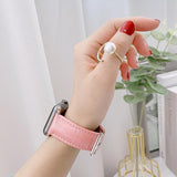 Qerzez Apple Watch Leather Band The Ambiguous Otter