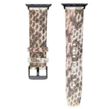 Reptile Party Apple Watch Leather Band Gold Pink / 42mm | 44mm The Ambiguous Otter