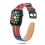 Reptile Party Apple Watch Leather Band The Ambiguous Otter