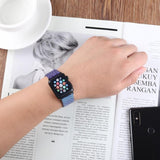 Reptile Party Apple Watch Leather Band The Ambiguous Otter