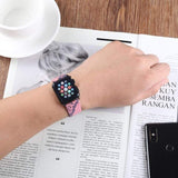 Reptile Party Apple Watch Leather Band The Ambiguous Otter