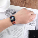 Reptile Party Apple Watch Leather Band The Ambiguous Otter