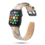 Reptile Party Apple Watch Leather Band The Ambiguous Otter