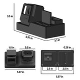 Retro 3 In 1 Charging Dock (Apple Watch, iPhone & AirPods) The Ambiguous Otter