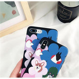 Retro Puppy Clan iPhone Case The Ambiguous Otter