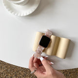 Rose Water Apple Watch Resin Band The Ambiguous Otter