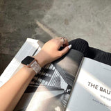 Rose Water Apple Watch Resin Band The Ambiguous Otter