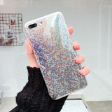 Shining Flash Powder iPhone Case The Ambiguous Otter