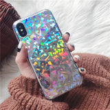 Shining Flash Powder iPhone Case The Ambiguous Otter