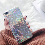 Shining Flash Powder iPhone Case The Ambiguous Otter