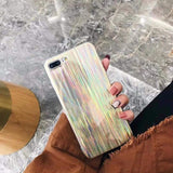 Shining Flash Powder iPhone Case The Ambiguous Otter