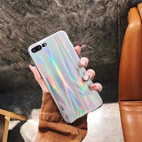 Shining Flash Powder iPhone Case The Ambiguous Otter