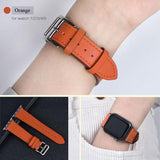 Single Tour Apple Watch Leather Band The Ambiguous Otter