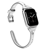 Skinny Girl Apple Watch Leather Band The Ambiguous Otter