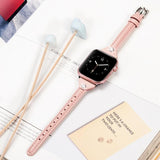Skinny Girl Apple Watch Leather Band The Ambiguous Otter