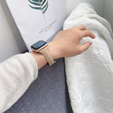 Skinny Nebula Apple Watch Leather Band The Ambiguous Otter