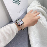 Skinny Nebula Apple Watch Leather Band The Ambiguous Otter