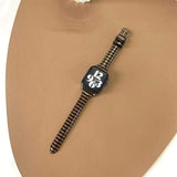 Slim Earthy Tone Apple Watch Leather Band The Ambiguous Otter