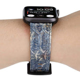 Snake Skin Apple Watch Leather Band The Ambiguous Otter